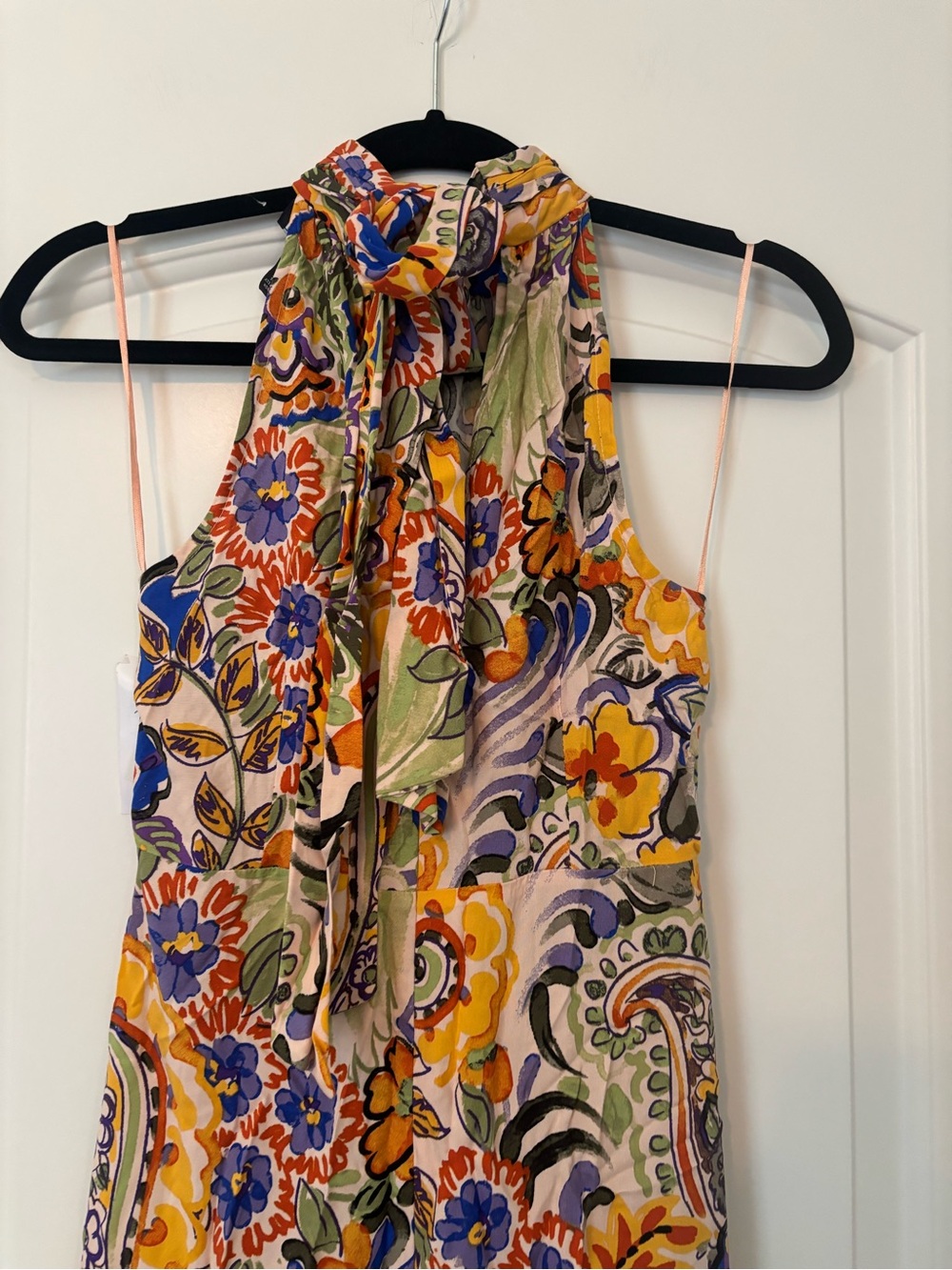 NWT MSK Petite Floral Halter Jumpsuit - Picture 9 of 10
